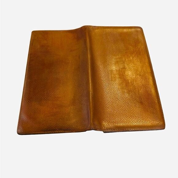 Hermes long brown leather wallet - Picture 8 of 16